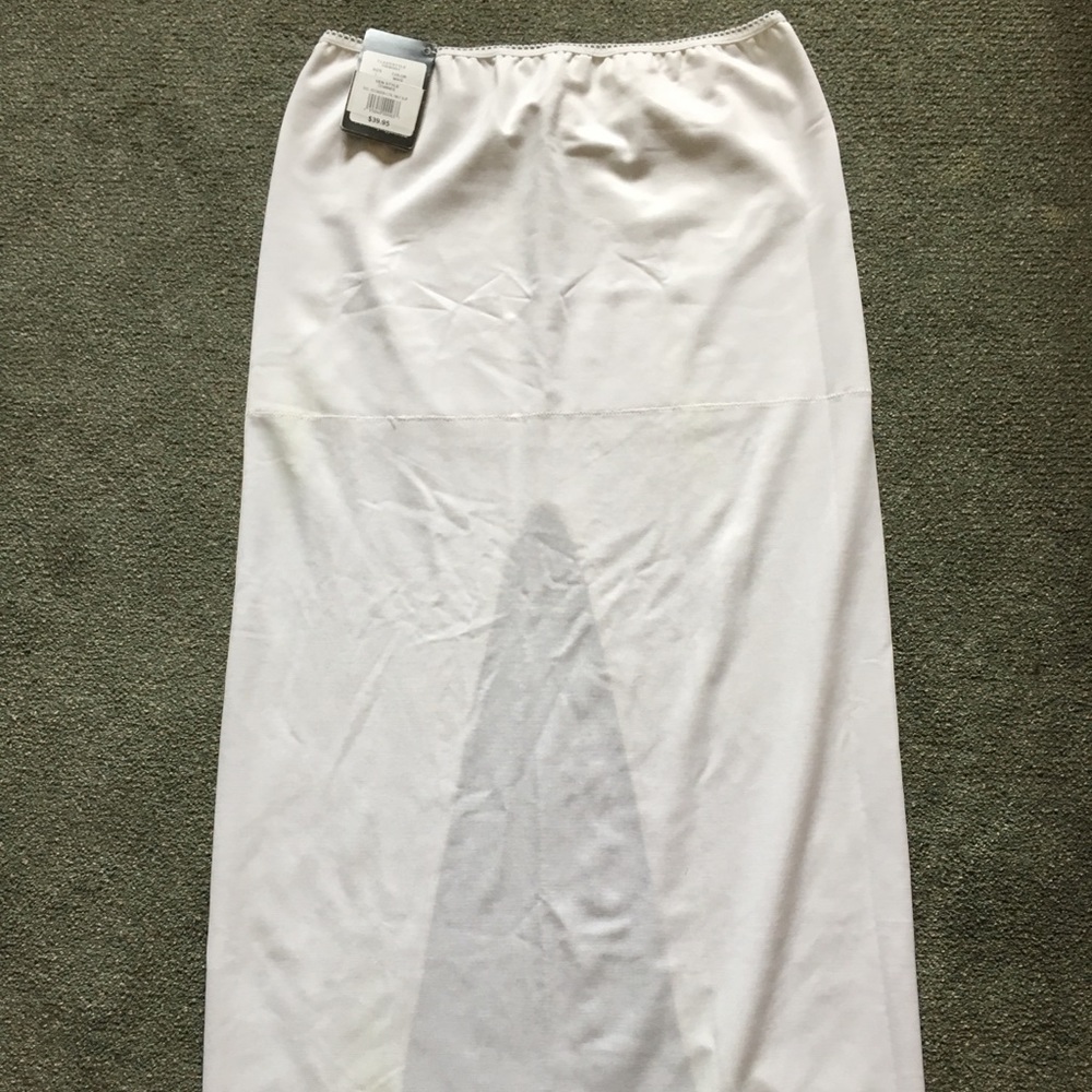 Long wedding dress slip